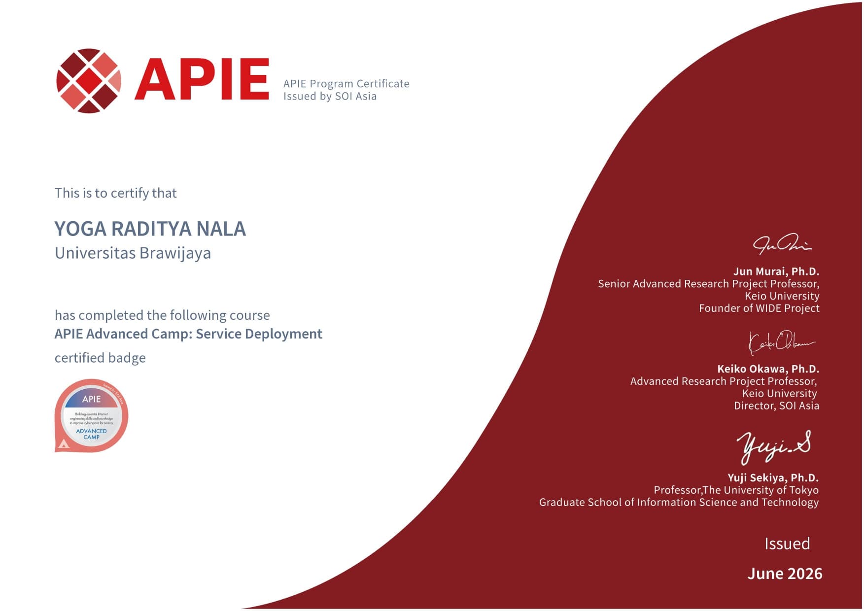 APIE Advanced Camp #04